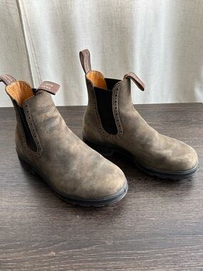 Blundstone 1351 Originals Women's High Top Chelsea Boots Rustic Brown